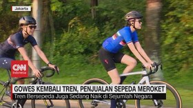 VIDEO: Gowes Kembali Tren, Penjualan Sepeda Meroket