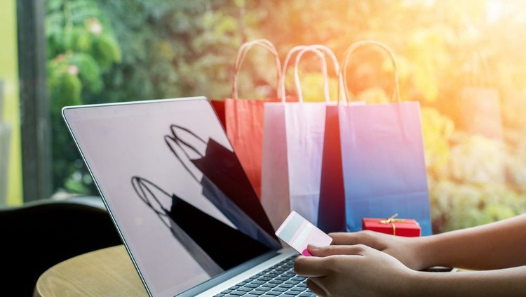 Ilustrasi belanja online