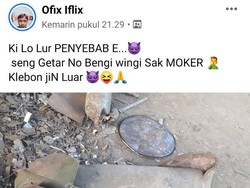 Viral Foto Misil Picu Ledakan di Pabrik Baja Mojokerto Hoaks