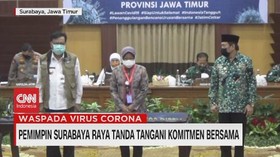 VIDEO: Pemimpin Surabaya Raya Tanda Tangani Komitmen Bersama