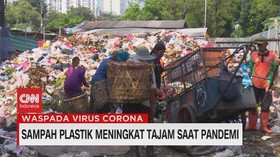 VIDEO: Sampah Plastik Meningkat Tajam Saat Pandemi