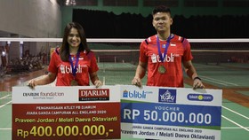 Juara All England, Praveen/Melati Diguyur Bonus Rp450 Juta