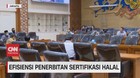 VIDEO: DPR Dukung Penerbit Sertifikasi Halal Tak Lagi MUI