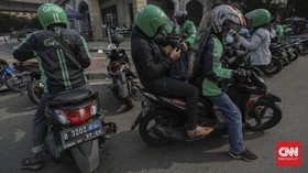 DKI Gandeng TNI-Polri Awasi Kerumunan Ojol hingga Opang