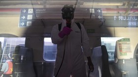 FOTO: Adaptasi New Normal di Stasiun Pasar Senen