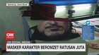 VIDEO: Masker Karakter Beromzet Ratusan Juta