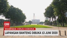 VIDEO: Lapangan Banteng Dibuka Hari ini