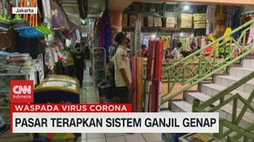 VIDEO: Pasar DKI Jakarta Akan Terapkan Sistem Ganjil Genap