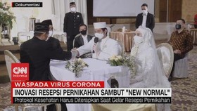 VIDEO: Inovasi Resepsi Pernikahan Sambut New Normal