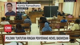 VIDEO: Tuntutan Ringan Penyerang Novel Baswedan, Ini Kata ICW