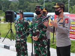 Panglima TNI-Kapolri Kunjungi Kepri, Cek RS Corona-Kesiapan New Normal