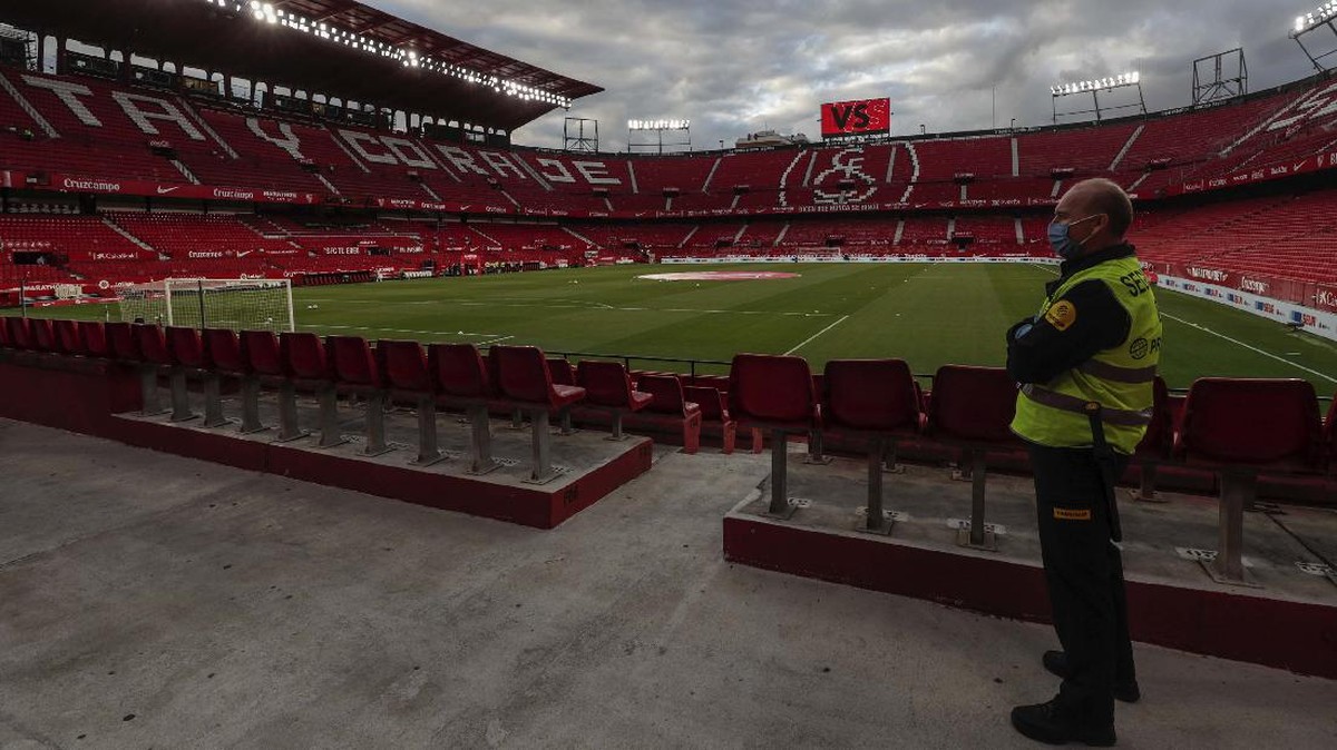 FOTO: La Liga Spanyol Kembali, Sevilla Menang Derby