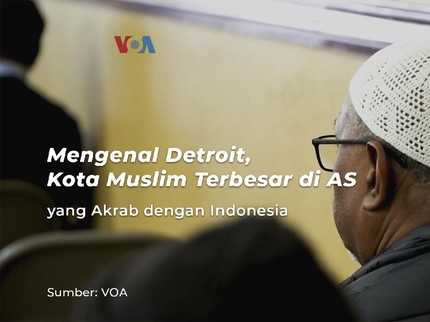 Mengenal Detroit, Kota Muslim Terbesar di AS yang Akrab dengan Indonesia