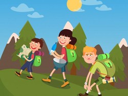 Lirik Lagu 'Di Sini Senang Di Sana Senang' Versi Bahasa Arab, Latin & Artinya