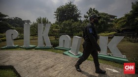 FOTO: Taman di DKI Jakarta Kembali Dibuka