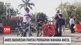 VIDEO: Anies Baswedan Pantau Langsung Persiapan Wahana Ancol