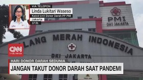 VIDEO: Jangan Takut Donor Darah Saat Pandemi