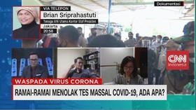 VIDEO: Ramai-ramai Menolak Tes Massal Covid-19