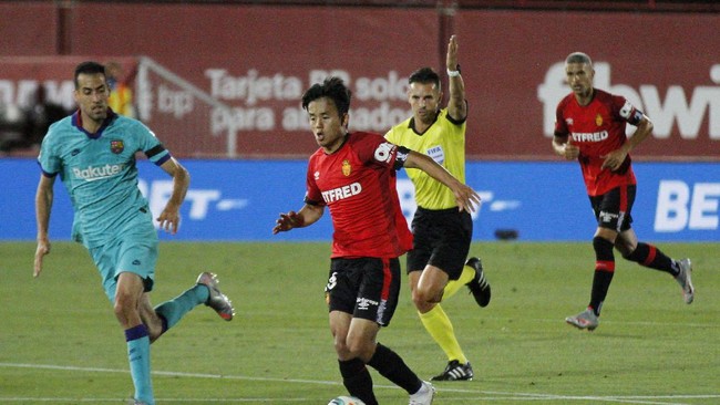FOTO: Messi Bawa Barcelona Hajar Mallorca
