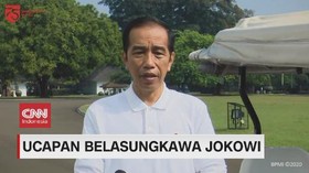 VIDEO: Ucapan Belasungkawa Presiden Jokowi