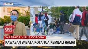 VIDEO: Wisata Kota Tua Jakarta Mulai Didatangi Pengunjung