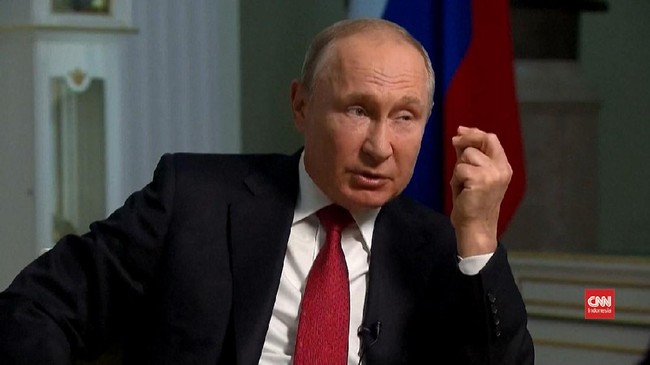 Presiden Rusia Vladimir Putin menganggap latihan Amerika Serikat (AS) dan kapal NATO di Laut Hitam sebagai tantangan serius.