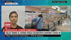 VIDEO: Geliat Bisnis Jepang Pasca Dicabutnya Darurat Covid-19