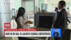 VIDEO: Hari Ini 80 Mal di Jakarta Kembali Beroperasi