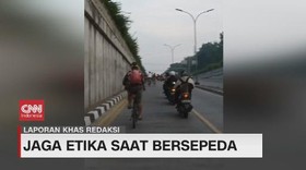 VIDEO: Jaga Etika Saat Bersepeda