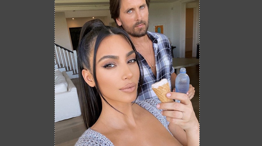 Kim Kardashian dan Scott Disick