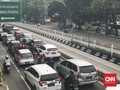 Jalan di DKI Padat Meski Gugus Tugas Minta Bagi Sif Kerja