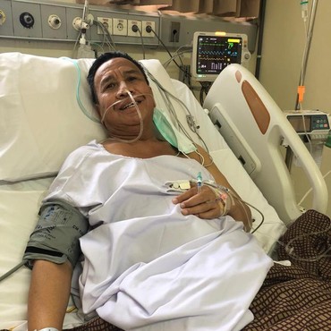 Kondisi Membaik Pascaoperasi, Miing Bagito Pulang ke Rumah