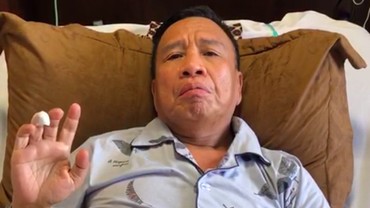 img-title Miing Bagito Belum Bisa Bicara Usai Operasi Batu Empedu