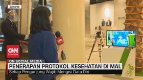 VIDEO: Penerapan Protokol Kesehatan di Mal