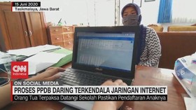 VIDEO: Proses PPDB Daring Terkendala Jaringan Internet
