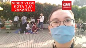 VIDEO: Vlog Kawasan Kota Tua Jakarta Mulai Ramai