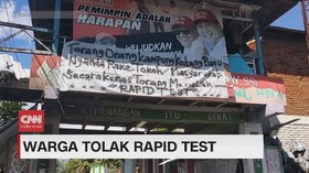 VIDEO: Warga Tolak Rapid Test