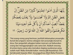 Tentang Al-Hujurat Ayat 12: Janganlah Bergibah dan Prasangka Buruk