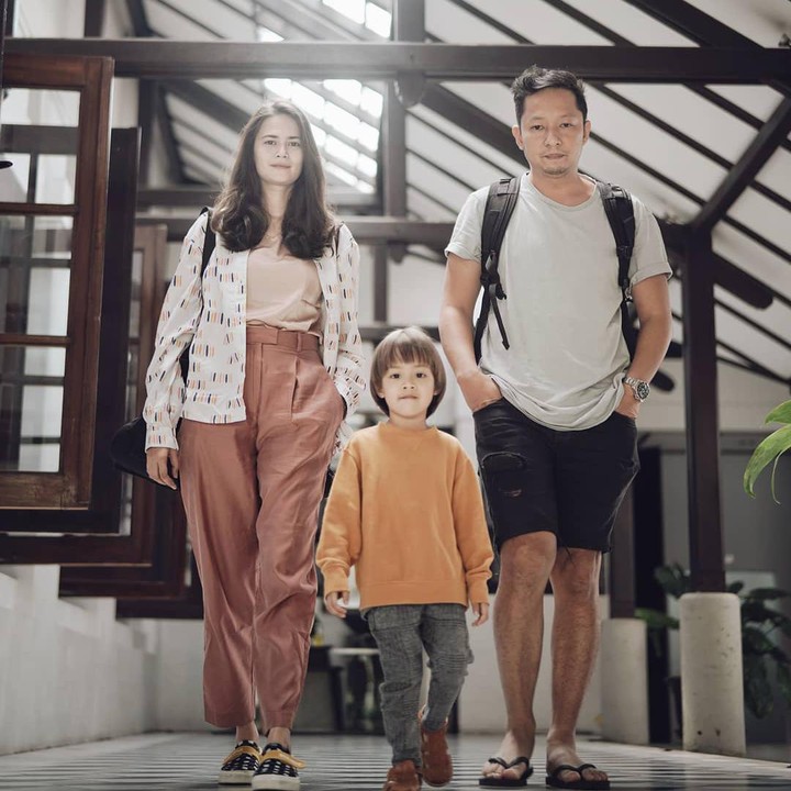 Dari pernikahannya dengan Ringgo Agus, Sabai Dieter dikaruniai anak laki-laki bernama Bjorka. (Foto: Instagram @sabaidieter)