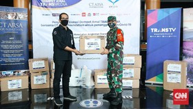 CT Arsa dan Transmedia Salurkan Donasi Tahap 7 untuk Covid-19