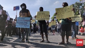 Kronologi Pembubaran Paksa Demo Tolak Otsus Mahasiswa Papua