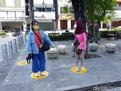 Adaptasi dengan COVID-19, Malioboro Punya Tanda Jaga Jarak