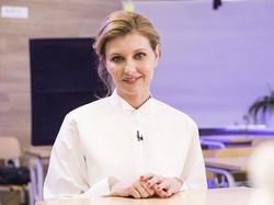Positif Corona, Istri Presiden Ukraina Dirawat di Rumah Sakit