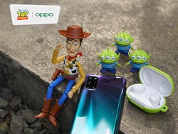 Asyik, Beli OPPO A92 Aurora Purple Bisa Dapat Enco W11 Toy Story