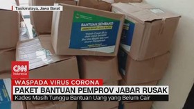 VIDEO: Paket Bantuan Pemprov Jabar Rusak