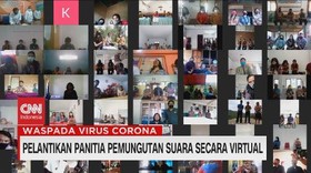 VIDEO: Pelantikan Panitia Pemungutan Suara Secara Virtual