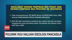 VIDEO: Polemik RUU Haluan Ideologi Pancasila