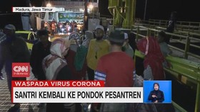 VIDEO: Santri Kembali ke Pondok Pesantren
