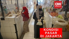 VIDEO: Kondisi Pasar Jakarta di Masa Fase Transisi