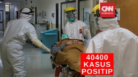 VIDEO: 40.400 Kasus Positif Covid-19 di Indonesia